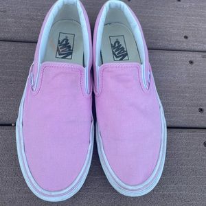 Vans Womens 9.5. Pink.